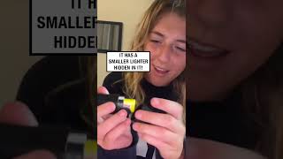 Did you know you could re use your lighters 🔥 😲 🎥 TikTok  emilyyferrisss [upl. by Edi93]