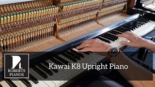 SOLD Kawai K8 upright piano 1961 cf Yamaha U1A [upl. by Franz142]