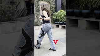 Dhvani Bhanushali Spotted At Bandra [upl. by Narbig125]