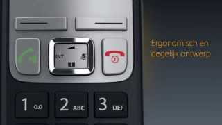 Gigaset Dect telefoon A400A Duo [upl. by Limoli236]