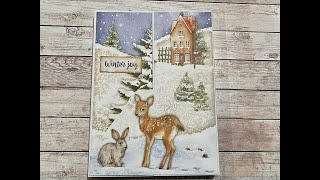 STAMPERIA WINTER VALLEY FOLIO  SHELLIE GEIGLE  JS HOBBIES AND CRAFTS [upl. by Tedmund916]