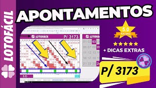 lotofacil  Apontamentos e Dicas P 3173 [upl. by Yorel]