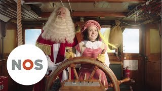 SINTERKLAASJOURNAAL Witte meisjespiet en Zwarte Piet [upl. by Adrahs]