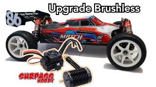 Wltoys 104001 Upgrade Surpass Hobby Combo Brushless F54060A Makin Joss [upl. by Aidualk]