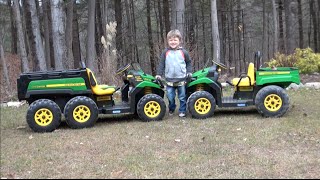 LITTLE BOY LOVES JOHN DEERE GATORS [upl. by Vernon]