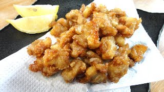 Deep fried Chicken gristle Recipe軟骨のからあげの作り方（レシピ） [upl. by Haik]