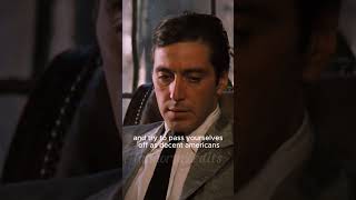 The Godfather Part II A Cinematic Masterpiece  Immortal edits shorts godfather [upl. by Enixam]