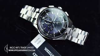 CITIZEN ATTESA BY100166E PHOTOVOLTAIC ECODRIVE SUPER WATCH MADE IN JAPAN JDM  IPPO JAPAN COMPANY [upl. by Leuname]