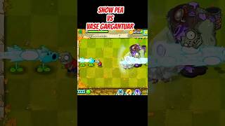 SNOW PEA VS VASE GARGANTUARshorts short pvz plantsvszombies trending gaming pvz2 [upl. by Rotce]