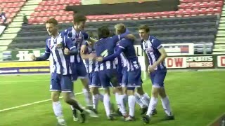 UNDER 18 HIGHLIGHTS Wigan Athletic 1 Manchester City 3 AET  FA Youth Cup 5th Round [upl. by Nwadrebma]