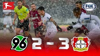 Hannover 96  Bayer 04 Leverkusen 23  GOLES  Jornada 25  Bundesliga [upl. by Shu420]