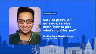 Service proxy API gateway service mesh How to pick whats right for you [upl. by Zins]