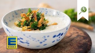 Pastinakensuppe Rezept I Mit MeerrettichTopping I EDEKA [upl. by Mildrid]