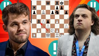 Magnus Carlsen vs Hans Niemann 19 [upl. by Toddie]