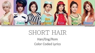 AOA  SHORT HAIR 단발머리 Color Coded HanRomEng [upl. by Capone]