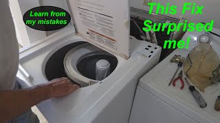 How to Fix a Wash Machine that Wont Spin Agitate or Drain  You will Learn A Lot [upl. by Whiney]