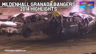 Mildenhall Granada Bangers 2014 Highlights [upl. by Uehttam]