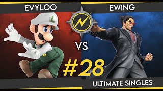 Thunderstrike 28  Evyloo Luigi vs Ewing Kazuya [upl. by Crysta296]