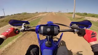 Yamaha YZ125X Test Ride  Still Good On a Track [upl. by Marlowe]