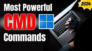 Most Powerful CMD Commands 2024 Every Windows USERS Must Know [upl. by Akinek]