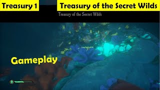 Sea of Thieves Season 4  Siren Treasuries  Treasury of the Secret Wilds Complete Gameplay [upl. by Mcmahon]