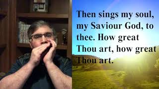 quotHow Great Thou Artquot Harmonica Lyric Video [upl. by Ivz]