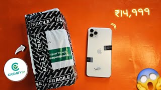 iPhone 11 Pro Max 🔥 in Just ₹14999 》Oder from Cashify Super sale  Unboxingarmy [upl. by Derwood]