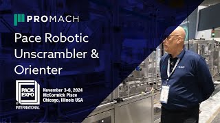 Pace Robotic Unscrambler amp Orientor for the Liquid Food Industry [upl. by Eaned]