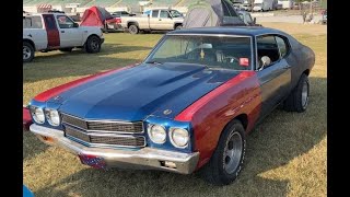 Chevelle Hunters at Canfield Swap Meet Fall 2024 on Friday [upl. by Kelli]