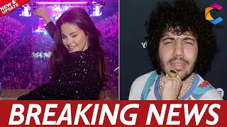 Benny Blanco Reacts To Selena Gomezs Dance Moves At Sabrina Carpenters Concert Using [upl. by Sicular97]