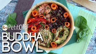 Buddha Bowl al salmone  Come si prepara a casa Tutorial PetitChefit [upl. by Georgette]