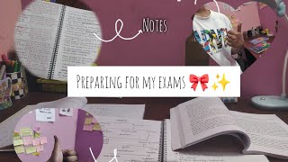 Study with me 📚 for term 1 exams ✨ 10th grader ✨🎀 shorts aestheticstudyvlog [upl. by Enilram850]