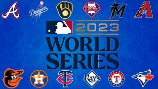 2023 MLB Playoff Predictions  Who wins the World Series [upl. by Iveson]