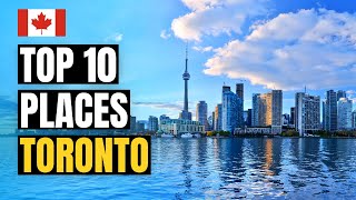 Top 10 Best Places to Visit in Toronto  Canada Travel Guide [upl. by Pammy]