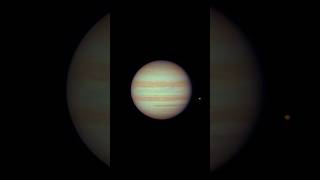 3 hours rotation of Jupiter via a 204mm f7 Triplet ED Airy Disk refractor telescope jupiter [upl. by Peers]