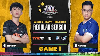 MDL PH S4  W6D1  TNRW VS RSGX  GAME 1 [upl. by Mcleod856]