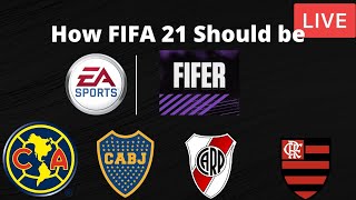 Playing FIFER mod until FIFA 22 Comes out Career mode LIVE [upl. by Apollus]