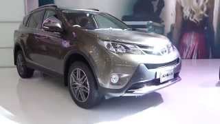 IIMS 2014 New Toyota Rav4 exterior view [upl. by Laehplar818]