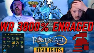 HCIM Loses Final Life  World Record ArchGlacor Enraged  RuneScape 3 Highlights RS3 [upl. by Bertelli985]