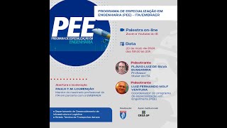 “Programa de especialização em engenharia – PEE” ITA Embraer [upl. by Drugge]