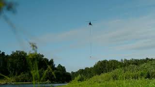 External Load Helicopter Training at Hillsboro Heli Academy [upl. by Ettesoj]