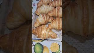 Meus croissants food recipe croissant viennoiserie baking [upl. by Dlanigger]