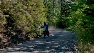 Ripping my klx 140  Kawasaki klx 140R top speed [upl. by Bohman]