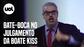 Julgamento da boate Kiss tem bateboca e interrupções [upl. by Lello218]