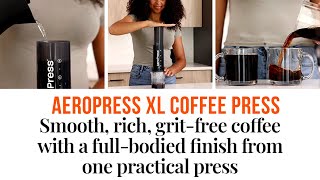 Unlock the Flavorful Secret Aeropress XL Coffee Press Review [upl. by Finah878]