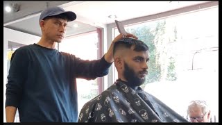 Skin Fade haircut [upl. by Llednov]