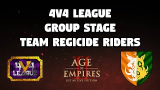 Akkal 4v4 league  div 4  Group stage  vs Team Regicide Riders [upl. by Aiyt]