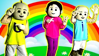 Badut Upin amp Ipin dan Badut Kak Ros Goyang Lagu Upin dan Ipin Terbaru 2023  Asik Sekali Goyangnya [upl. by Elletnuahc]