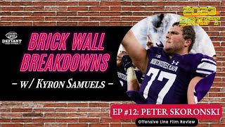 Brick Wall Breakdowns Ep 12 Peter Skoronski Offensive Line Film Study [upl. by Darcy803]