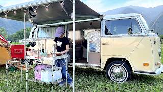 Camping near Mt Fuji  van life in Japan [upl. by Terry]